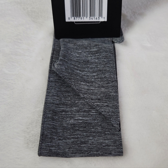 Nwt Nike Dry Dri-Fit Heathered Gray Head Tie Unisex - Picture 8 of 10